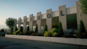 Exterior photo of Hytrol headquarters in Jonesboro, Arkansas.